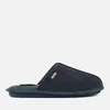 Barbour Men's Foley Suede Slippers - Navy - Image 1
