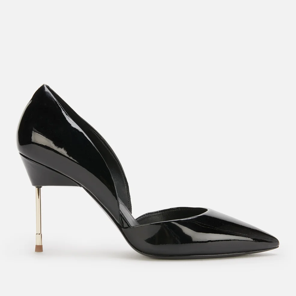 Kurt Geiger London Women's Bond 90 Patent Court Shoes - Black Image 1