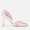 Kurt Geiger London Women's Bond 90 Drench Leather Court Shoes - Pink - Image 1