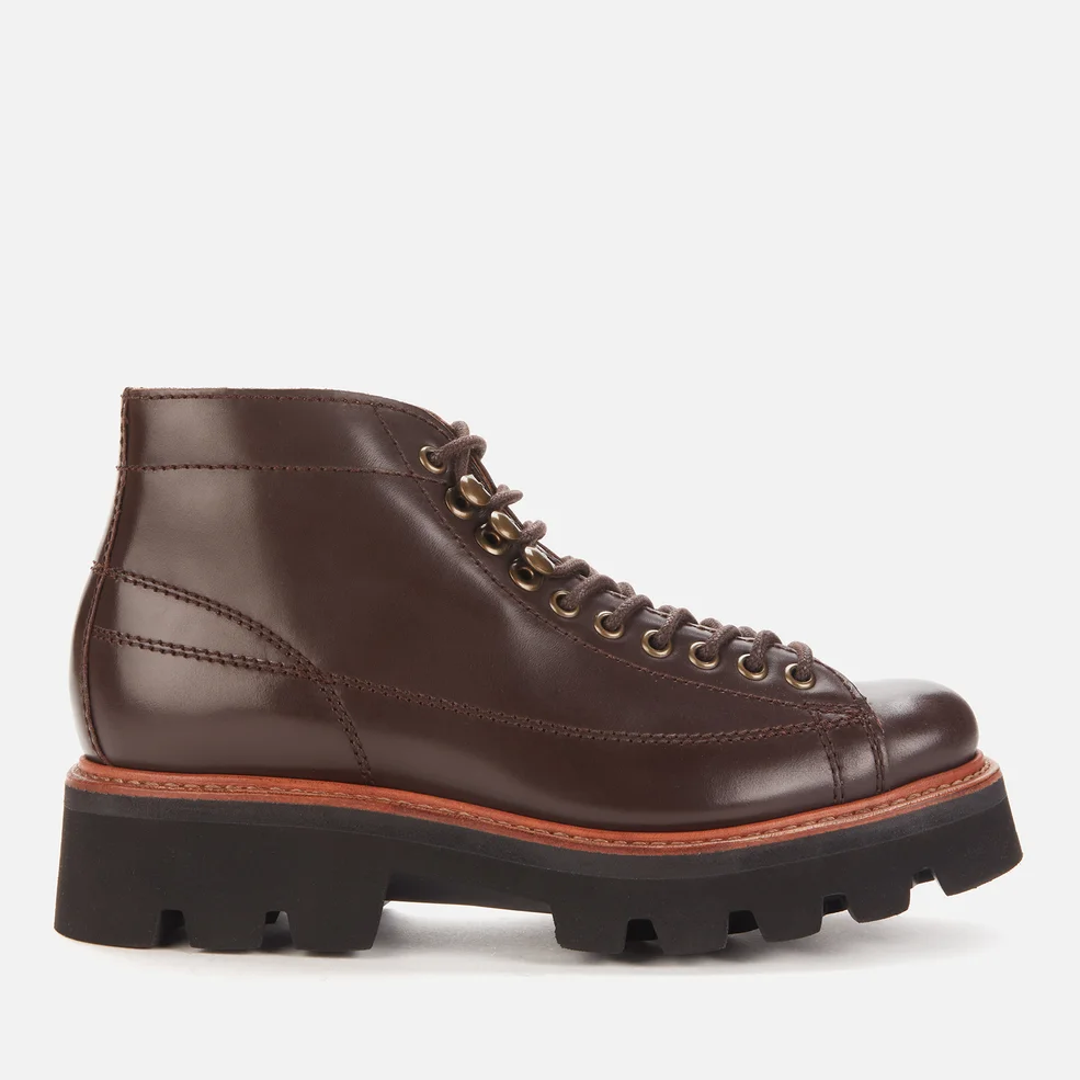 Grenson Women's Annie Leather Monkey Boots - Brown Colorado Image 1
