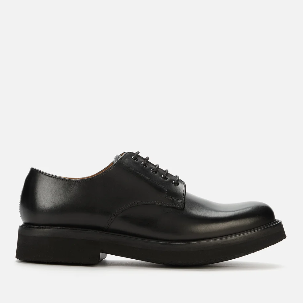 Grenson Men's Curt Leather Derby Shoes - Black Image 1