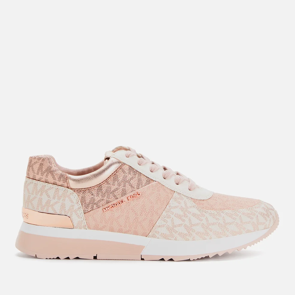 MICHAEL Michael Kors Women's Allie Running Style Trainers - Rose Gold Image 1
