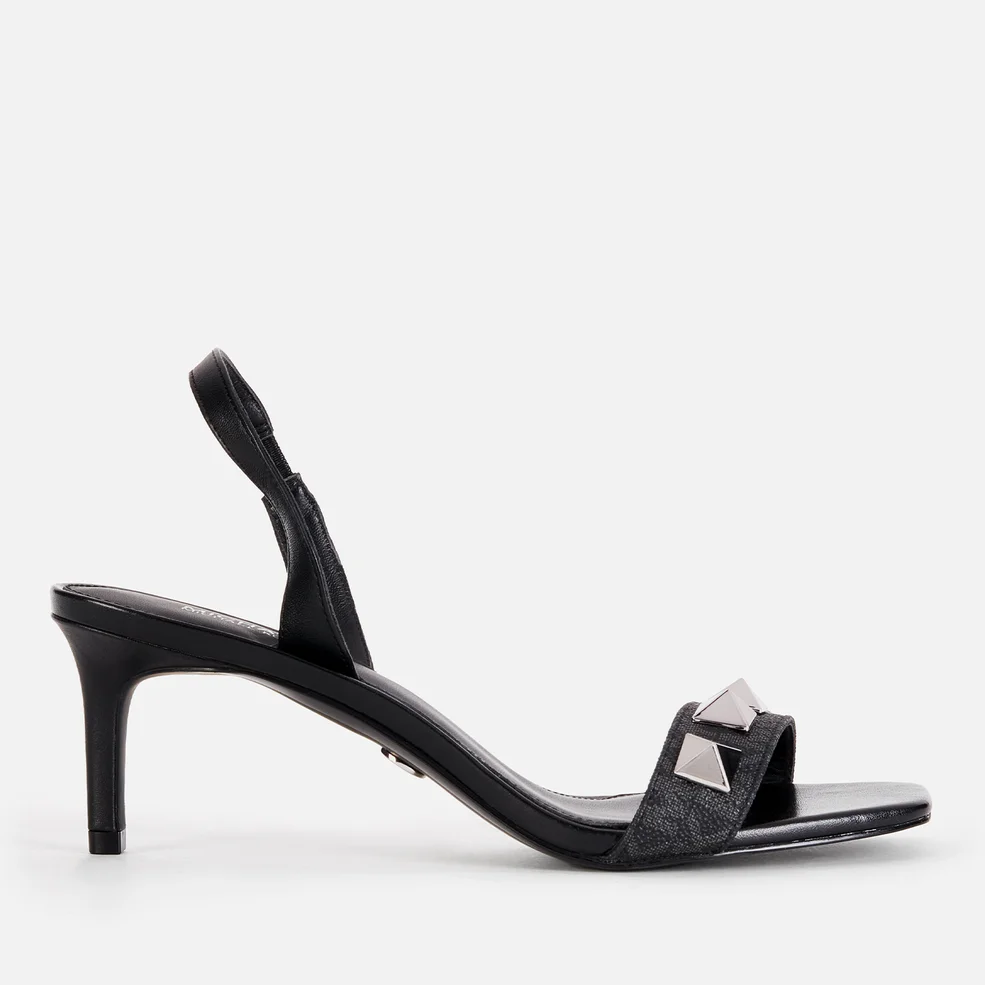 MICHAEL Michael Kors Women's Mila Slingback Heels - Black Image 1