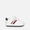 Tommy Hilfiger Baby Faux Leather Lace Up Velcro® Trainers - Image 1