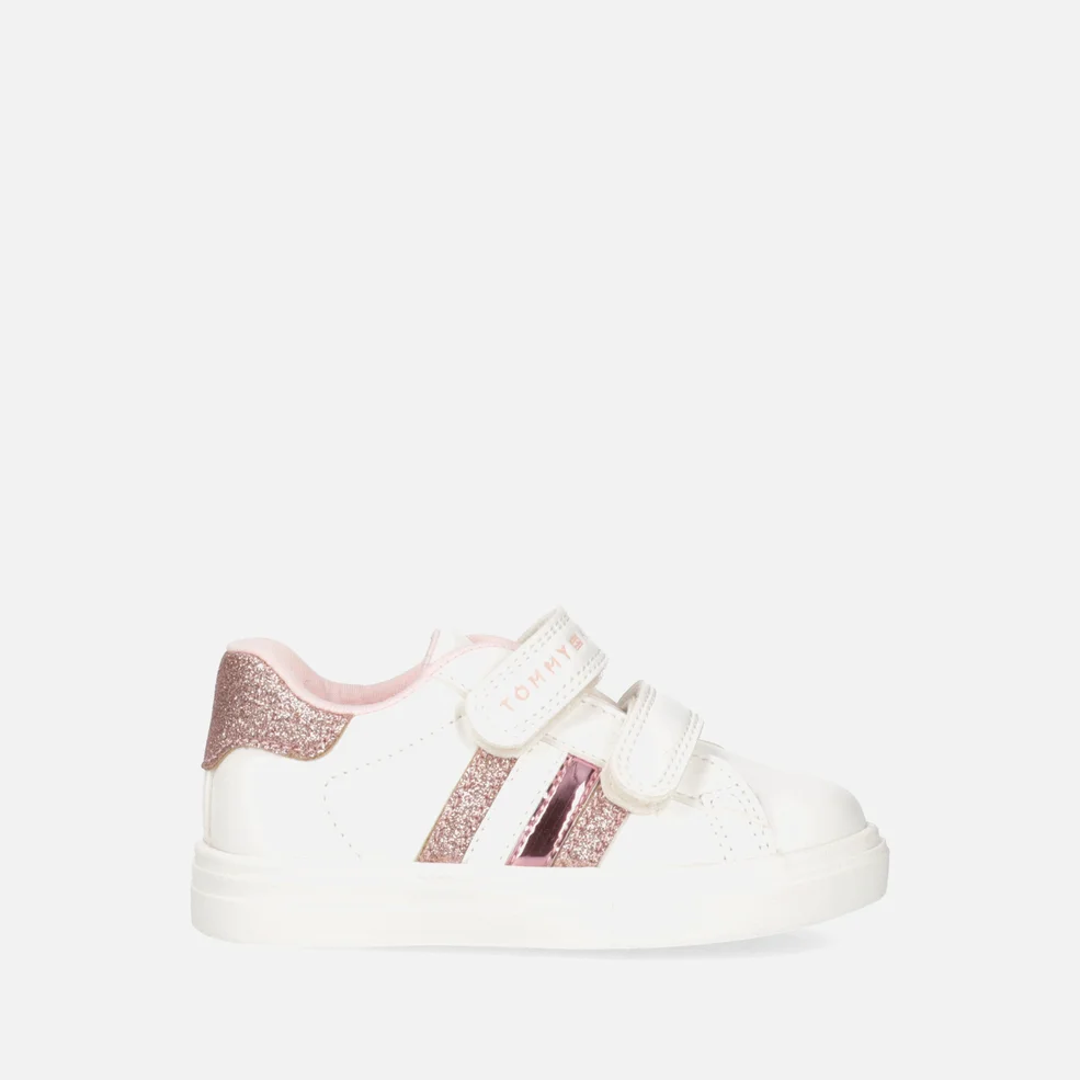 Tommy Hilfiger Kids' Low Cut Faux Leather Velcro® Trainers Image 1