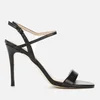 Guess Women's Kabelle Leather Heeled Sandals - Black - Image 1