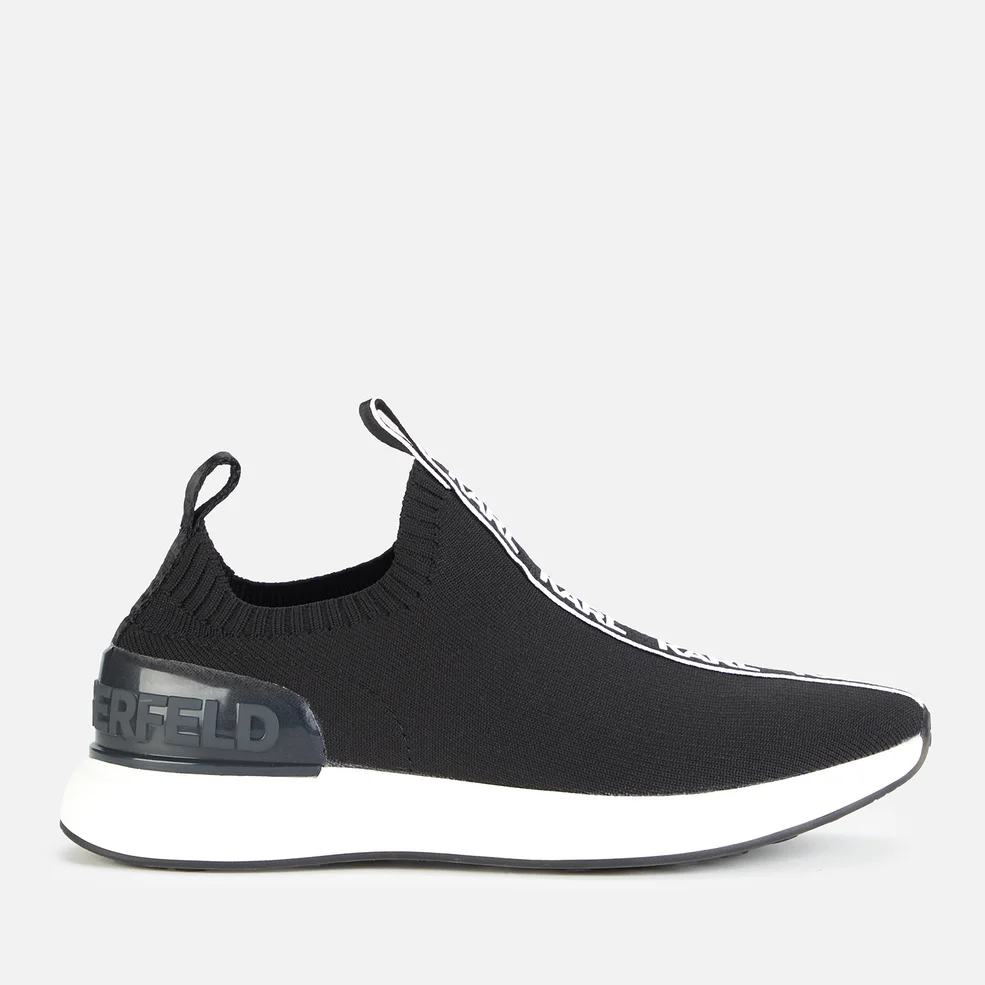 KARL LAGERFELD Women's Finesse Knitted Sock Trainers - Black Image 1