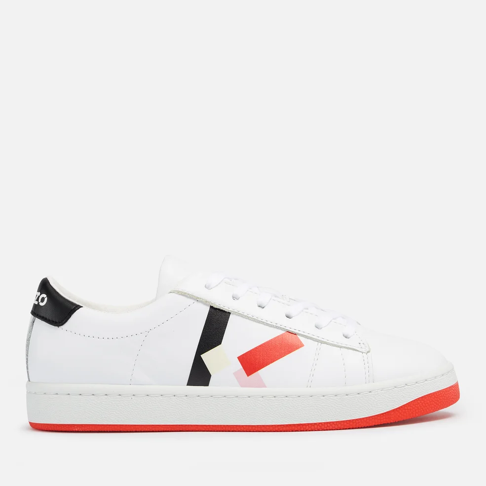 KENZO Girls' Sneakers - White / Red Image 1