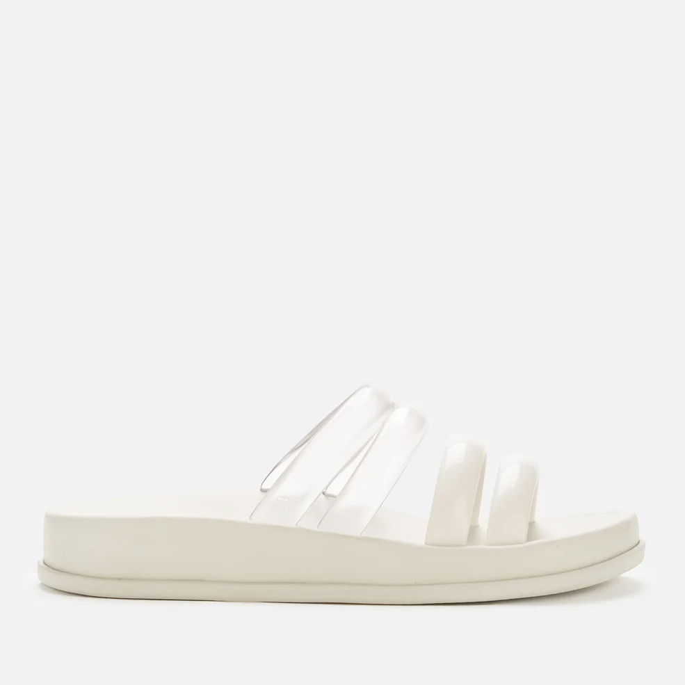 Melissa Women's Soft Wave Sandals - Clear Trans White Image 1