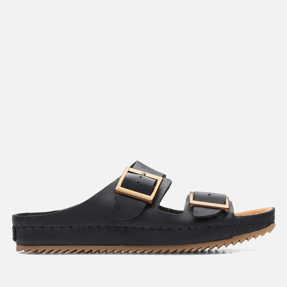 Clarks Brookleigh Sun Leather and Suede Sandals Image 1