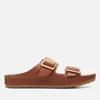 Clarks Brookleigh Sun Leather and Suede Sandals - Image 1
