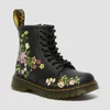 Dr. Martens Toddlers' 1460 Hydro Lace Boots - Black Bloom - Image 1