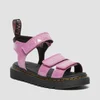 Dr. Martens Kids' Klaire Cosmic Glitter Sandals - Dark Pink - Image 1