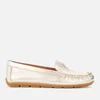 Coach Women's Marley Metallic Leather Driving Shoes - Champagne - Image 1