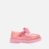 Mini Melissa Girls' Lola Bow Ballet Flat Sandals - Pink - Image 1
