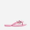 Mini Melissa Girls' Harmonic Butterfly Flip Flops - Pink - Image 1