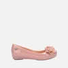 Mini Melissa Girls' Ultragirl Garden Ballet Flat Sandals - Blush Shimmer - Image 1