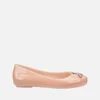 Mini Melissa Girls' VW Space Love Ballet Flat Sandals - Cream - Image 1