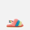 UGG Toddlers' Fluff Yeah Slide Slippers - Peach Bliss - Image 1