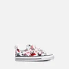Converse Toddlers' Chuck Taylor All Star 2V Pirate Trainers - White/University Red/Black - Image 1