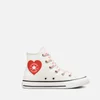Converse Kids' Chuck Taylor All Star Trainers - Vintage White/University Red - Image 1