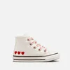 Converse Toddlers' Chuck Taylor All Star Trainers - Vintage White/University Red - Image 1