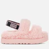 UGG Women's Oh Fluffita Curly Sheepskin Slippers - Pink Scallop - Image 1