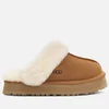 UGG Women's Disquette Suede/Sheepskin Slippers - Chestnut - Image 1
