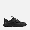 Clarks Kids' Scooter Run School Shoes - Black Leather - Image 1