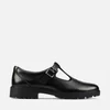 Clarks Youth Dempster Bar School Shoes - Black Leather - Image 1