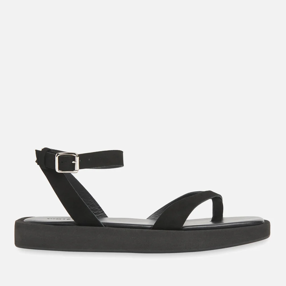 Whistles Women's Renzo Chunky Toe Loop Sandals - Black Image 1