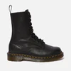 Dr. Martens Women's 1490 Virginia Leather 10-Eye Boots - Black - Image 1