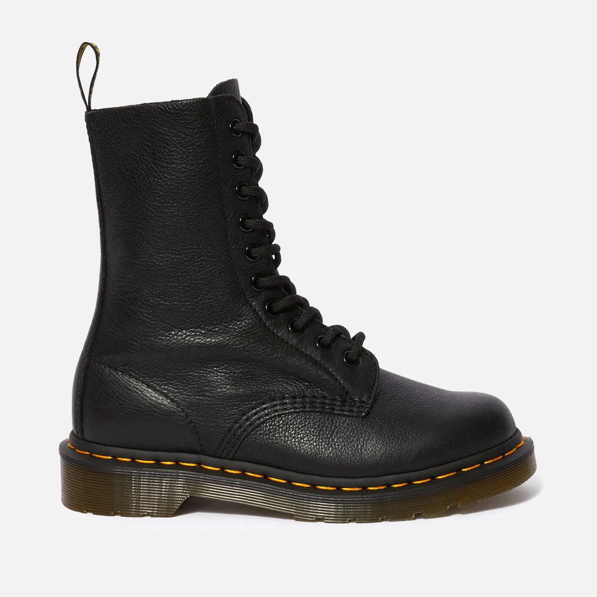 Dr. Martens Women's 1490 Virginia Leather 10-Eye Boots - Black Image 1