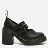 Dr. Martens Women's Eviee Leather Mary-Jane Heels - Black  - Image 1