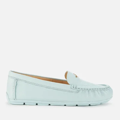 Coach Women's Marley Leather Driving Shoes - Sea Mist