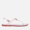 Coach Women's Natalee Jelly Toe Post Sandals - Violet - Image 1