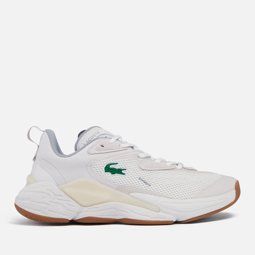 Lacoste Women's Aceshot 0722 1 Running Style Trainers - Off White/Off White Image 1