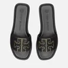 Tory Burch Women's Double T Sport Slide Sandals - Black - Image 1