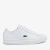 Lacoste Junior Carnaby Evo Trainers - White - Image 1