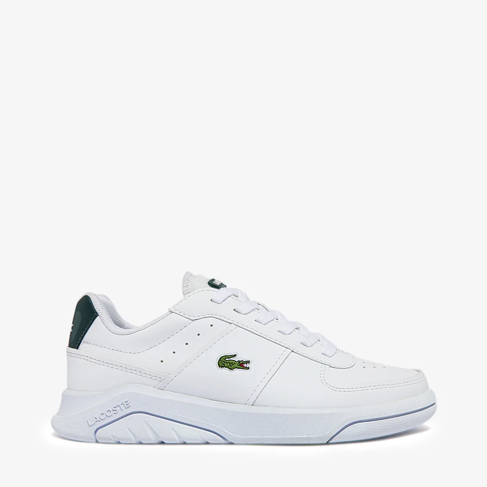 Lacoste Kids' Game Advance Trainers - White Image 1