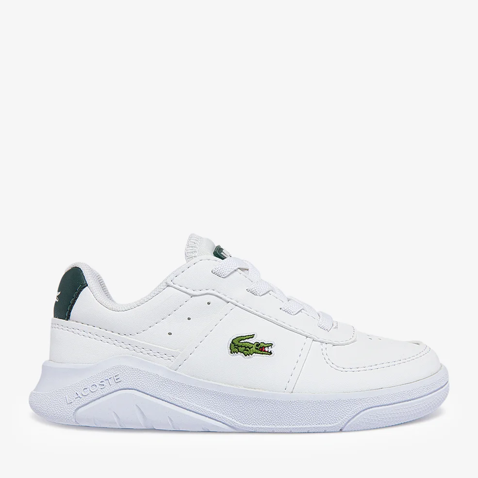 Lacoste Infant Game Advance Trainers - White Image 1