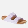 Birkenstock Women's Arizona Slim Fit Vegan Double Strap Sandals - Lavender Fog - Image 1