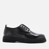 Walk London Men's Brooklyn Leather Derby Shoes - Black - Image 1