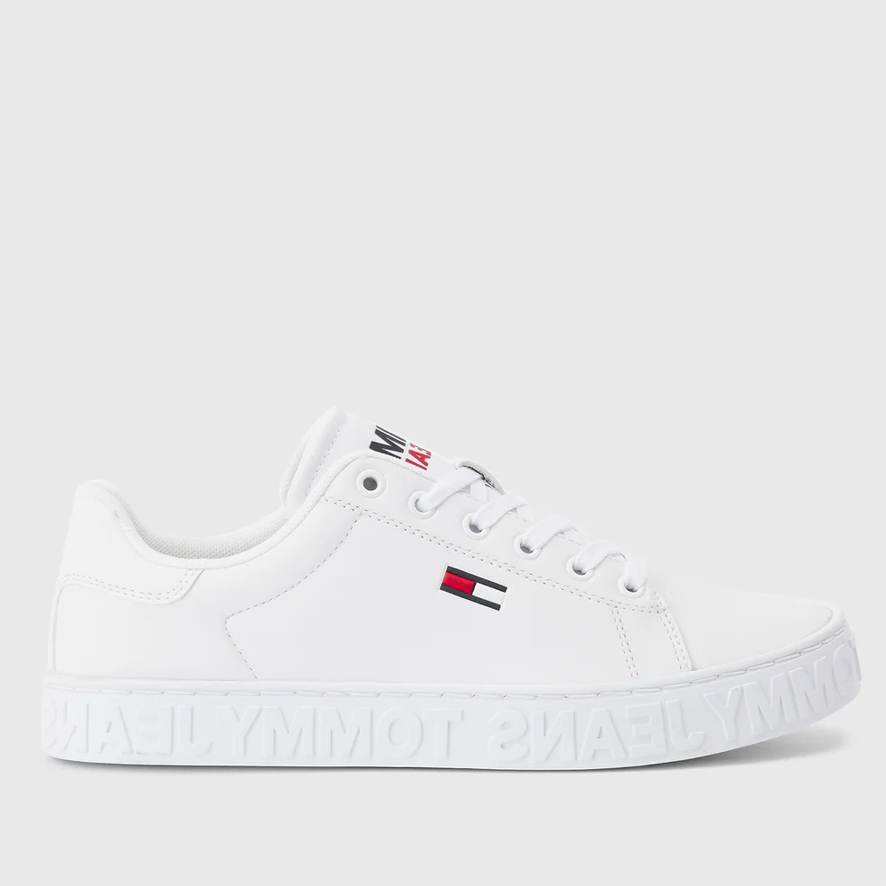 Tommy Jeans Cool Leather Low Top Leather Trainers Image 1