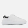 Valentino Men's Leather Running Style Trainers - White/Black - Image 1