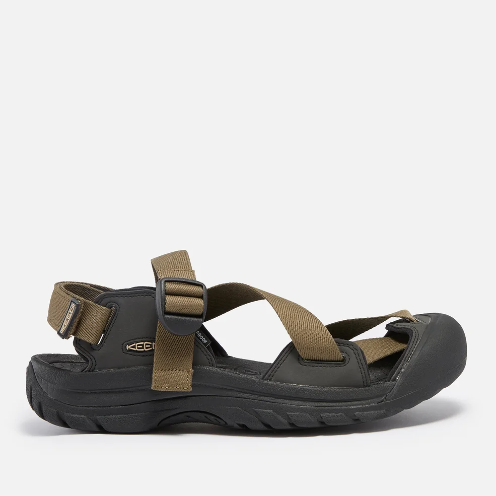 Keen Men's Zerraport Ii Sandals - Military Olive/Black Image 1