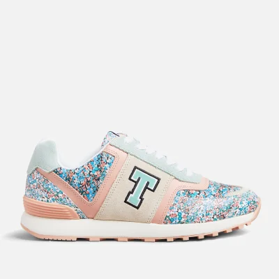 Ted Baker Tynnah Running Style Floral Leather Trainers