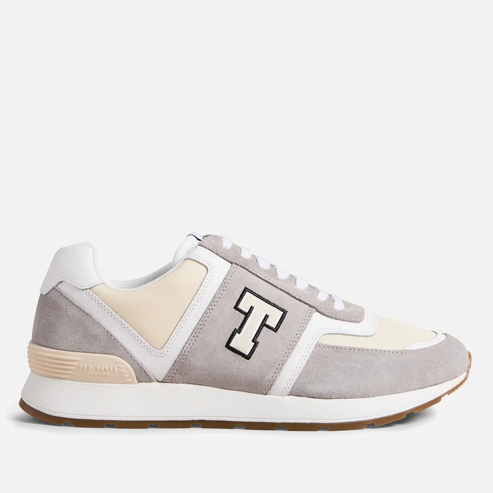 Ted Baker Gregory Retro T Suede Running Style Trainers Image 1