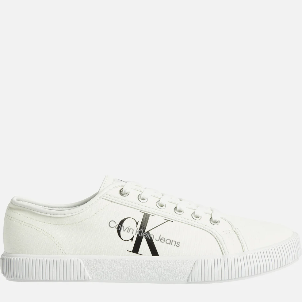 Calvin Klein Jeans Men's Essential Vulcanised Trainers - Bright White Image 1