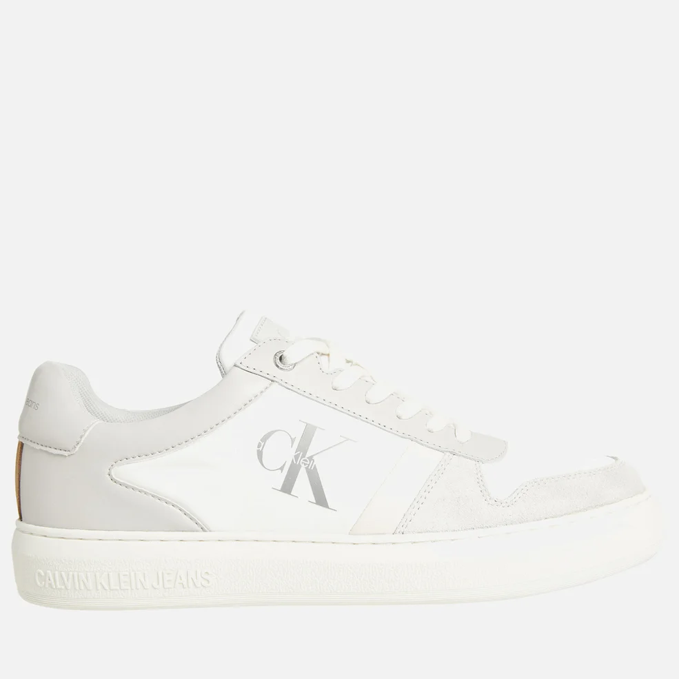 Calvin Klein Jeans Men's Casual Cupsole Trainers - Eggshell Image 1